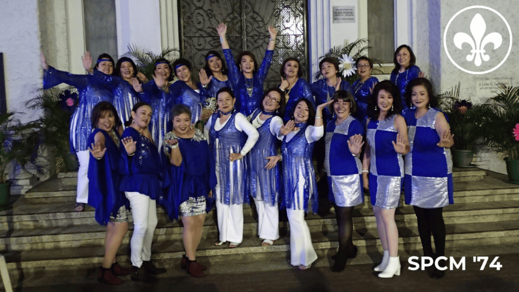 group photo of St. Paul Manila HS Batch 74