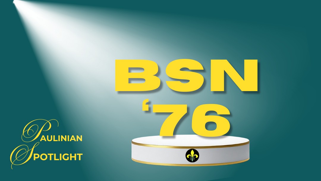 Paulinian Spotlight: BSN 76